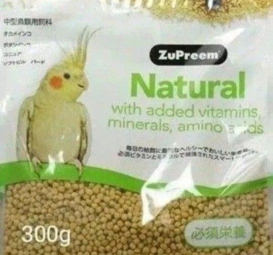 ズプリーム ナチュラル オカメインコ 300g