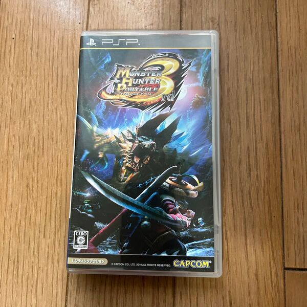 PSPソフト MONSTER HUNTER PORTABLE モンスターハンターポータブル 3rd