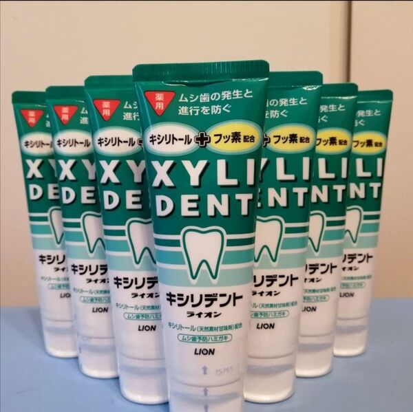 薬用ハミガキ XYLIDENT LION キシリデント ライオン 120g 10本セット