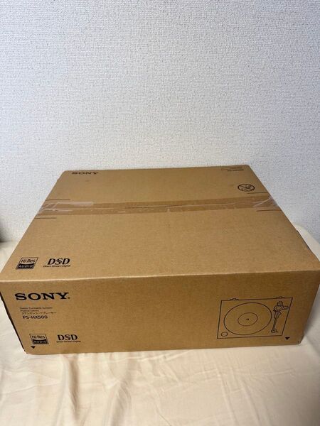 SONY レコードプレーヤー PS-HX500 ソニー ターンテーブル DSD録音 ハイレゾ対応