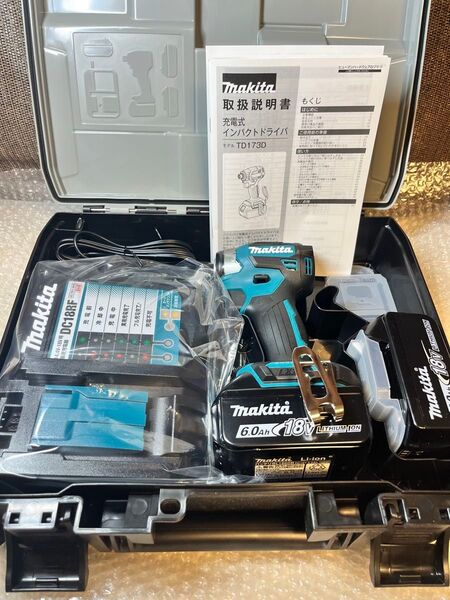 マキタ makita 充電式インパクトドライバ TD173DRGX 18V