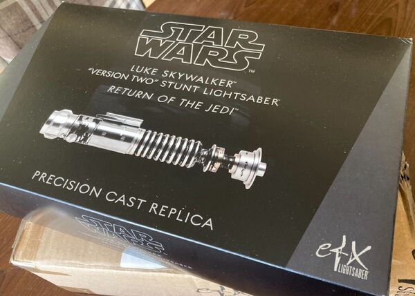 eFX スターウォーズep6 ルークスカイウォーカーV2セーバー スタントver キャスト(樹脂製)レプリカ ルーカス公式商品