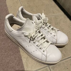 スタン・スミスホワイト レザー スニーカー