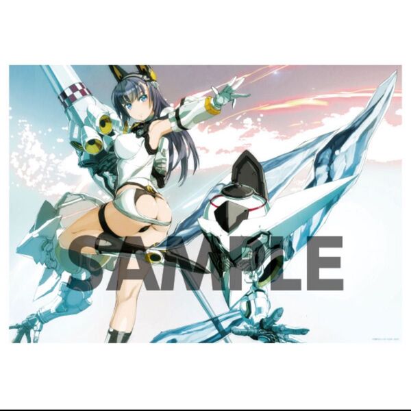 Niθイラスト展 WスエードB2タペストリー(A)+(B)