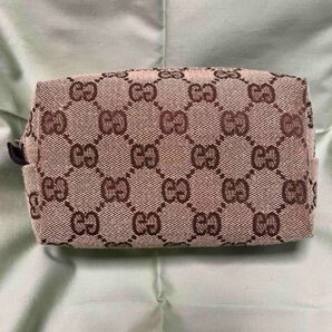 GUCCI GG柄 ポーチ モノグラム キャンパス地 ノベルティ品