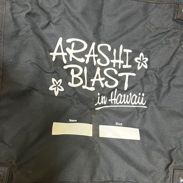 嵐 コンサート グッズ BLAST in Hawaii 現地 ライブ 参加者 限定 折りたたみ イス 当時物 非売品