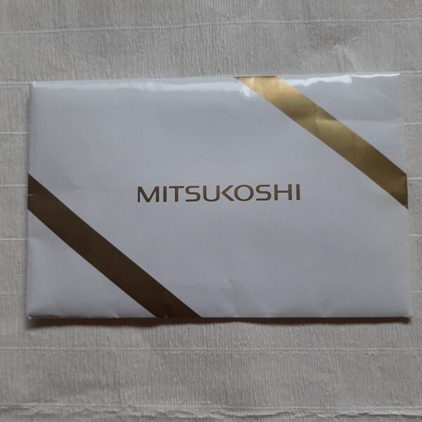 MITSUKOSHI 三越 ハンカチ 刺繍 花 フラワー 未使用品