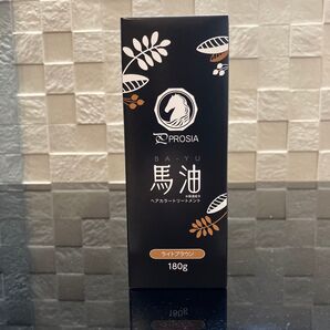 新品未開封 PROSIA プロシア 馬油ヘアカラートリートメント ライトブラウン アイメディア 白髪用カラートリートメント