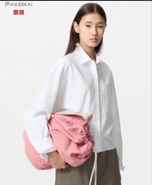ユニクロ UNIQLO × JW ANDERSON オックスフォードシャツ ホワイト 白 XLサイズ