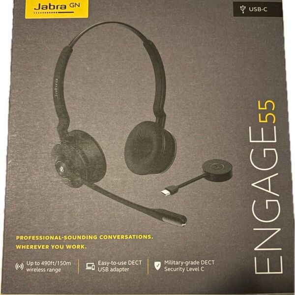 新品 Jabra Engage 55 Stereo USB-C