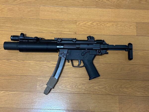 【中古】東京マルイ次世代 MP5A5 外装カスタム