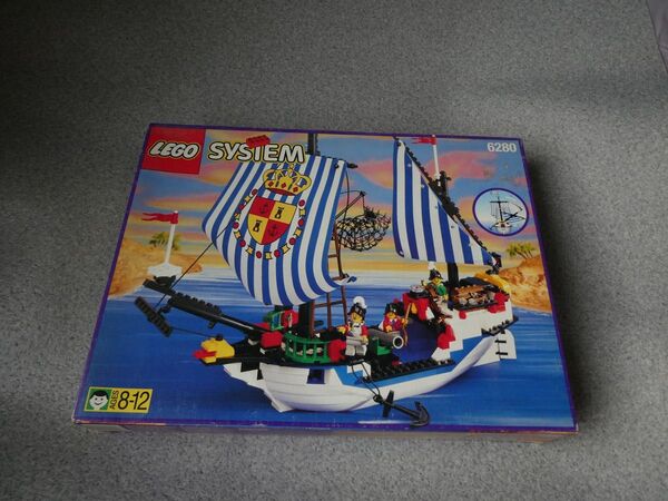 LEGOレゴ 6280 サンタクルス号 エスコーラ 南海の勇者 組立説明書/外箱 完品
