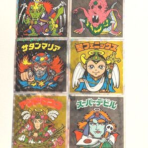 アンドロココ含む6枚セット 40周年ヘッドだらけのビックリマン ビックリマンシール 新品