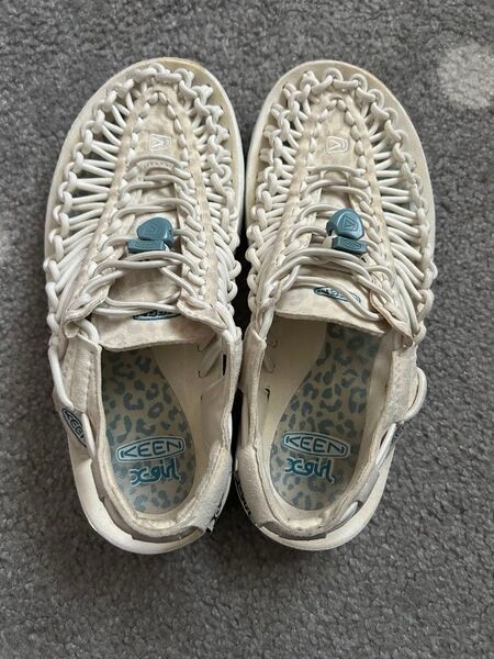 keen エックスガールコラボ ユニーク ホワイト