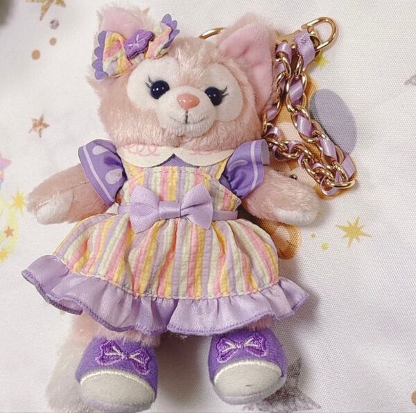 香港ディズニーランド キャンディシリーズ リーナベル ぬいぐるみキーホルダー