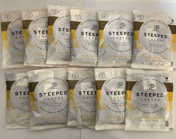 ティーパックコーヒー STEEPED COFFEE LightRoast 11個