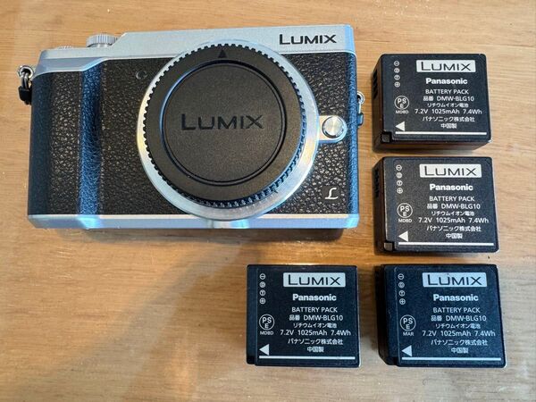 Panasonic LUMIX DMC-GX7MK2 ミラーレス一眼 ボディのみ 純正バッテリー4個付き