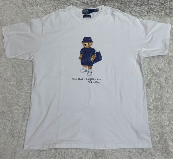 ポロラルフローレン for BEAMS 別注 Tシャツ ビームス ポロベア Lサイズ