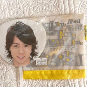 嵐 ARASHI SUMMER TOUR 2007 Time嵐グッズ 櫻井翔 ミニうちわ ミニトートバッグ 2点セット