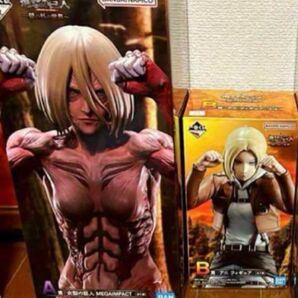 一番くじ 進撃の巨人~壁の外の世界~ A賞 女型の巨人 MEGAIMPACT B賞 アニ フィギュア 2種セット