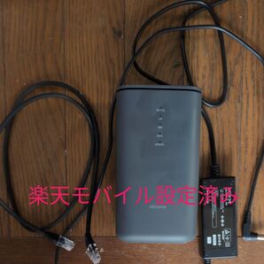 ドコモ ホームルーター home 5G HR02 楽天モバイル最強プラン設定済み 動作確認済み 最新ファーム