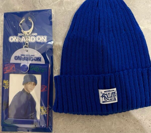 SHINee KEY KEYLAND ニット帽 トレカ付きフォトカードフォルダー