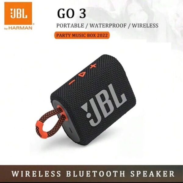 JBL GO3 ポータブル Bluetoothスピーカー
