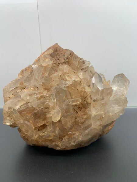マニカラン水晶 クラスター 大 置物 天然石 原石