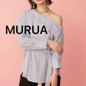 シャツ MURUA ワンショルダー