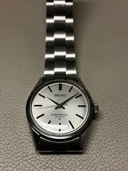SEIKO セイコー LORD MARVEL ロードマーベル 36000 2025年2月OH済み 新品風防交換