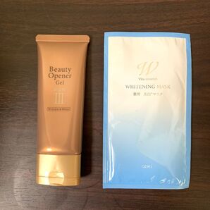 オージオ ビューティーオープナージェル リンクル&ホワイト50gシートマスク付き
