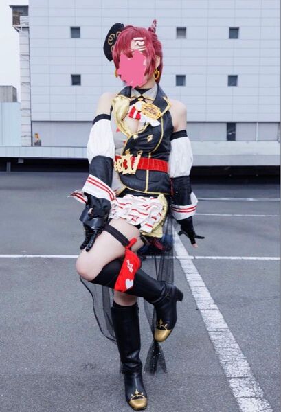 宝鐘マリン ホロライブファンタジー フルセット 靴 ウィッグ付き