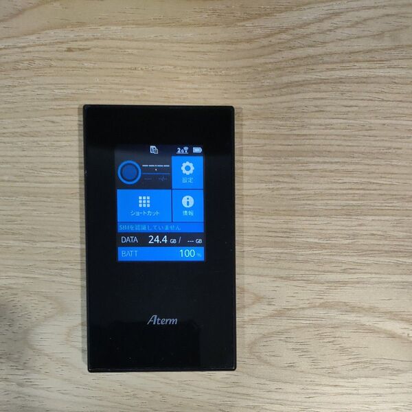 動作確認済 NEC Aterm MR04LM SIMフリー モバイルWi-Fiルーター