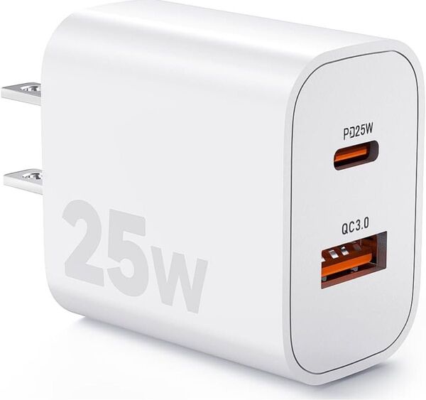 充電器 Type-c タイプc PD25W 急速充電器 USB3.0 携帯充電器 【超軽量PSE認証】新型 acアダプター