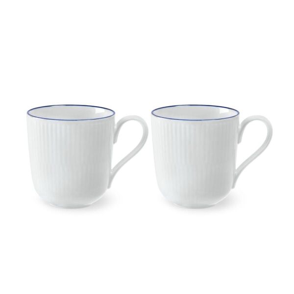【完売品】【新品未使用】ロイヤルコペンハーゲン ペア マグカップ ブルーライン 北欧 ROYAL COPENHAGEN 陶器