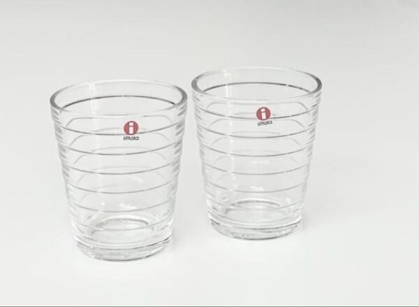 【新品未使用】iittala イッタラ Aino Aalto Tumbler アイノ・アアルト タンブラー ペアグラス クリア