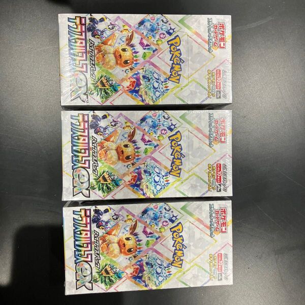 テラスタルフェスex ポケモンカード シュリンク付 3BOX