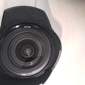 SONY ソニー 美品 20mm F2.8 SAL20F28 フード付き
