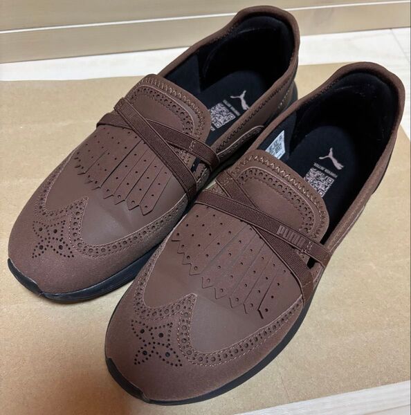 PUMA プーマ W PROWL 2 BALLET T 311294 BROWN ブラウン 25cm ローファー ウイングチップ