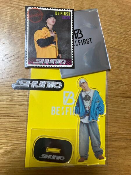 BE:FIRST GRIT シュントステッカー2枚アクスタセット