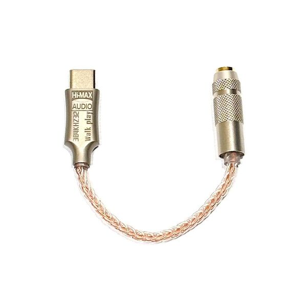 Hi-MAX Type-C - 3.5mm イヤホン 変換アダプタ CB1200AU USB-C USBDAC