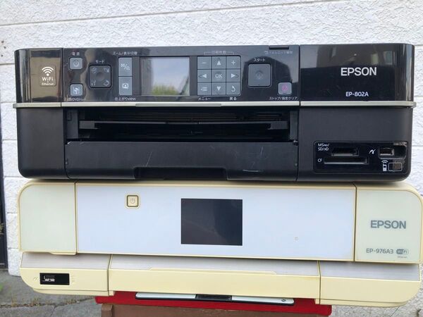 ジャンク エプソン 2台 EP-976A3 EP-802A EPSON EP プリンター
