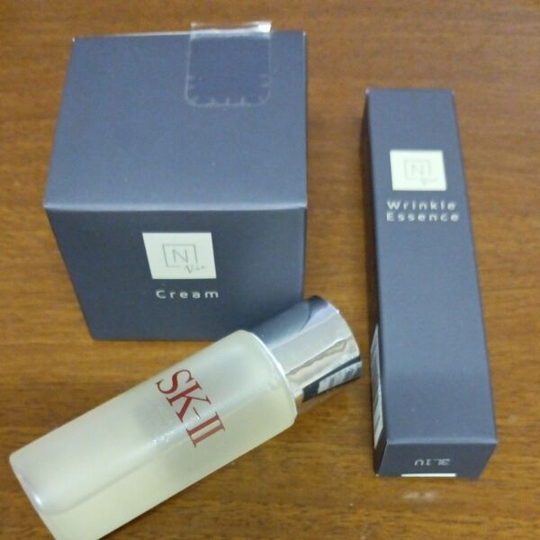 N organic vie エンリッチリフトクリーム47㌘ リンクルパックエッセンス美容液15㌘ 2点セット、オマケ付、 SK2