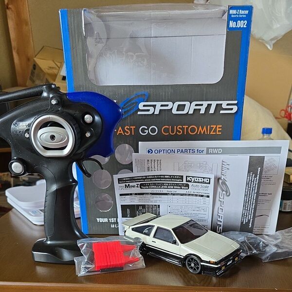 京商 ミニッツ レディセット MINI-Z SPORTS KYOSHO トヨタ 86 トレノ エアロバージョン 動作品