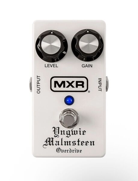 MXR エムエックスアール Yngwie Malmsteen OVERDRIVE オーバードライブ ギターエフェクター 白色