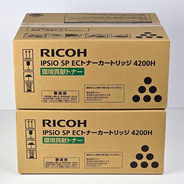未開封 RICOH 純正 環境貢献トナー 4200H IPSiO SP ECトナーカトリッジ