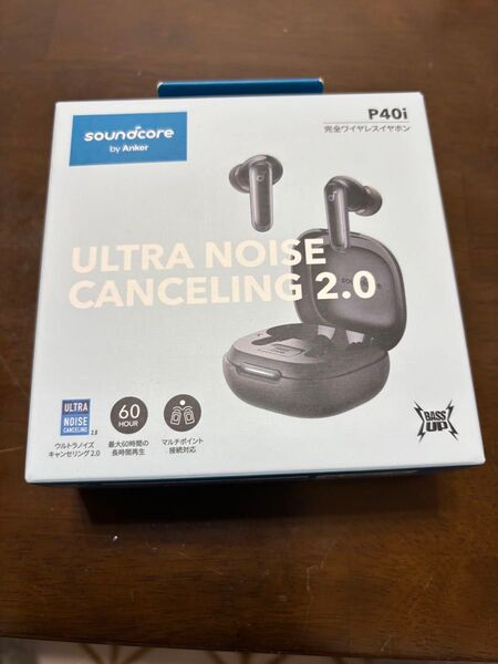 【新品未開封】ワイヤレスイヤホン Anker Soundcore P40i ブラック