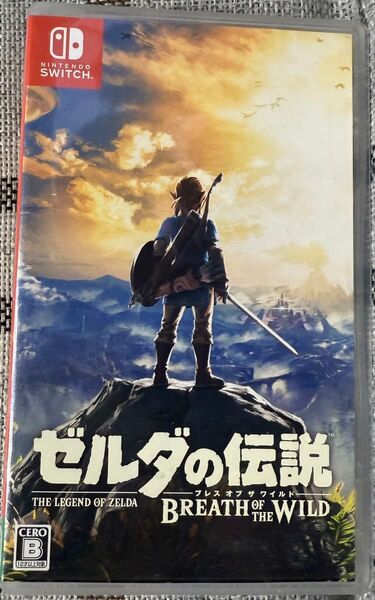【ソフトなし】ニンテンドースイッチ ゼルダの伝説 ブレスオブザワイルド 空箱 外箱 箱のみ