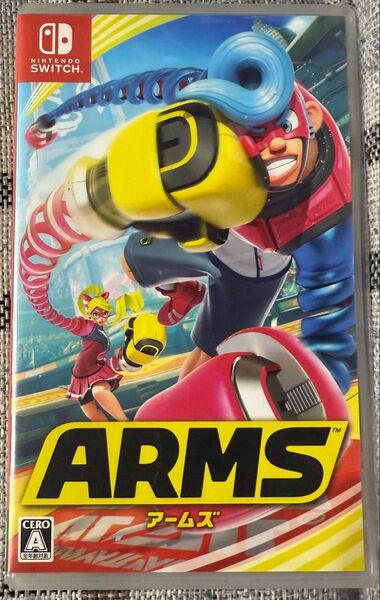 【ソフトなし】ニンテンドースイッチ ARMS 空箱 外箱 箱のみ アームズ