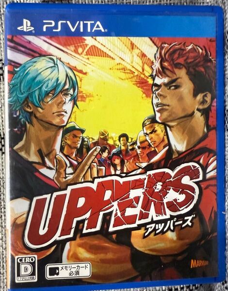 【ソフトなし】 PSVita UPPERS アッパーズ 空箱 外箱 箱説明書のみ
